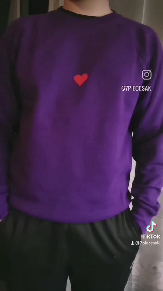 per favore mehr amore Pullover Print liebe
